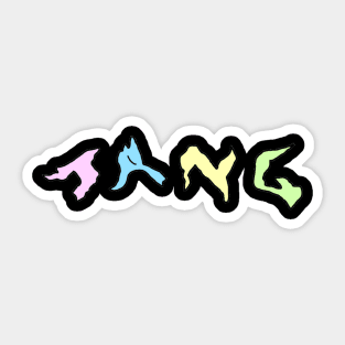 Tang hoodie Sticker